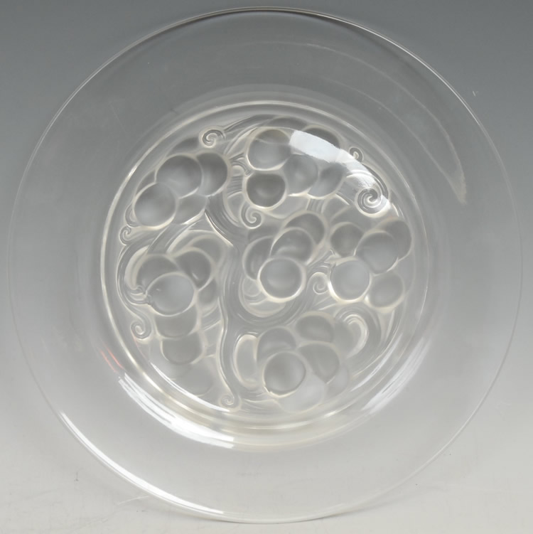 Rene Lalique Marienthal Plate 