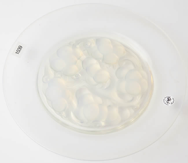 Rene Lalique Marienthal Plate 