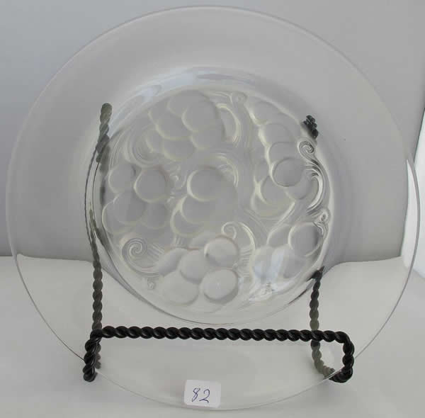 Rene Lalique Marienthal Plate 