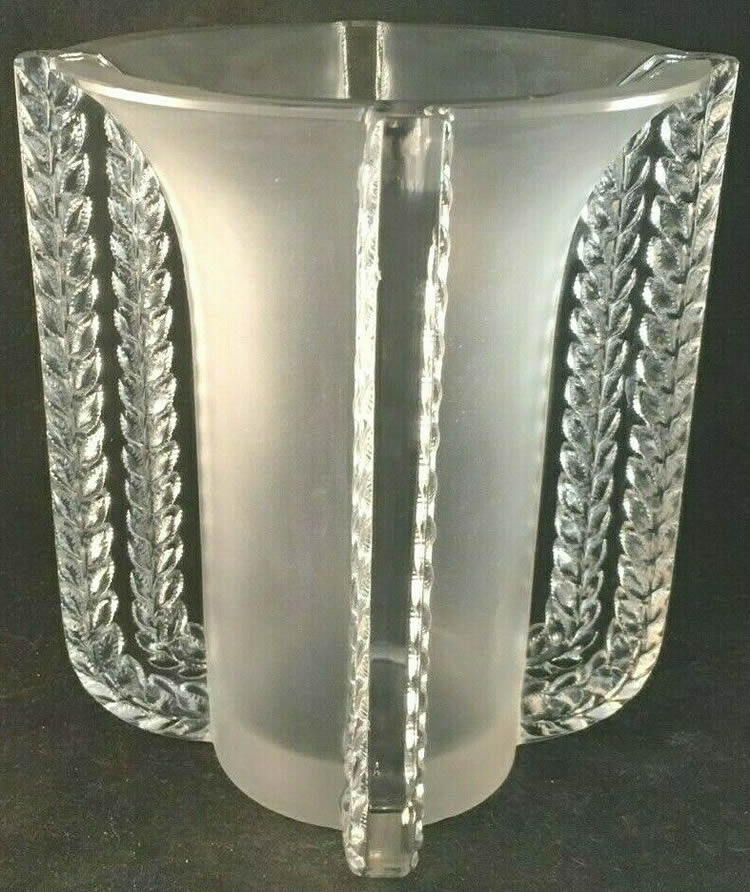 R. Lalique Marignane Vase