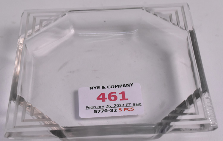 R. Lalique Marsan Ashtray