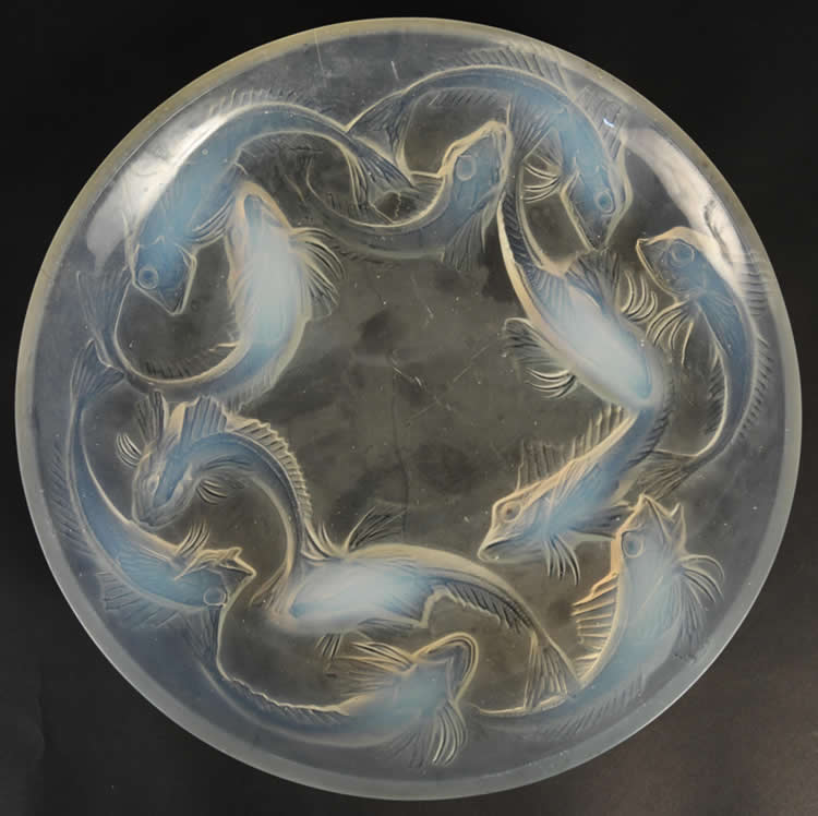 Rene Lalique Martigues Platter