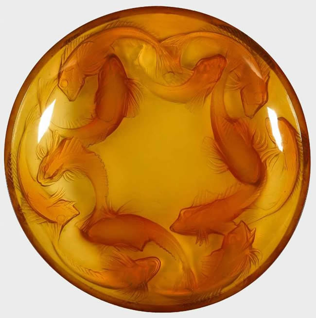 R. Lalique Martigues Shallow Bowl