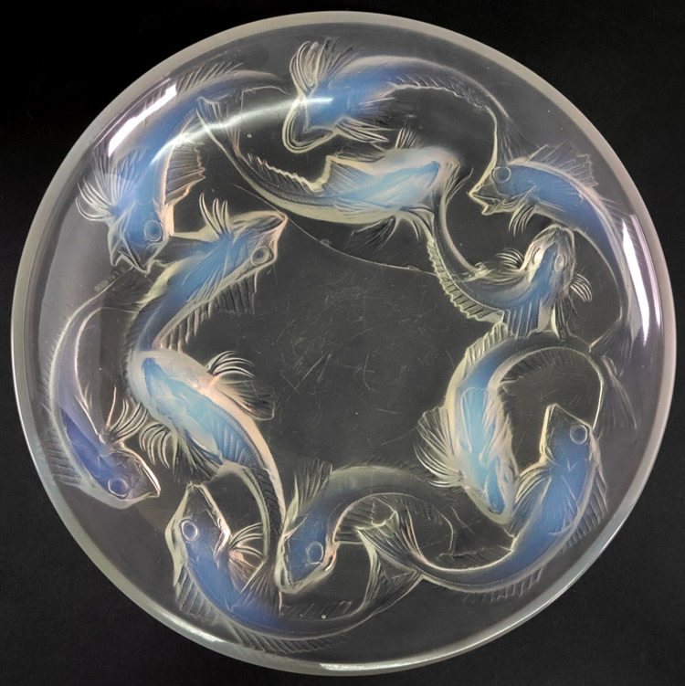 R. Lalique Martigues Shallow Bowl