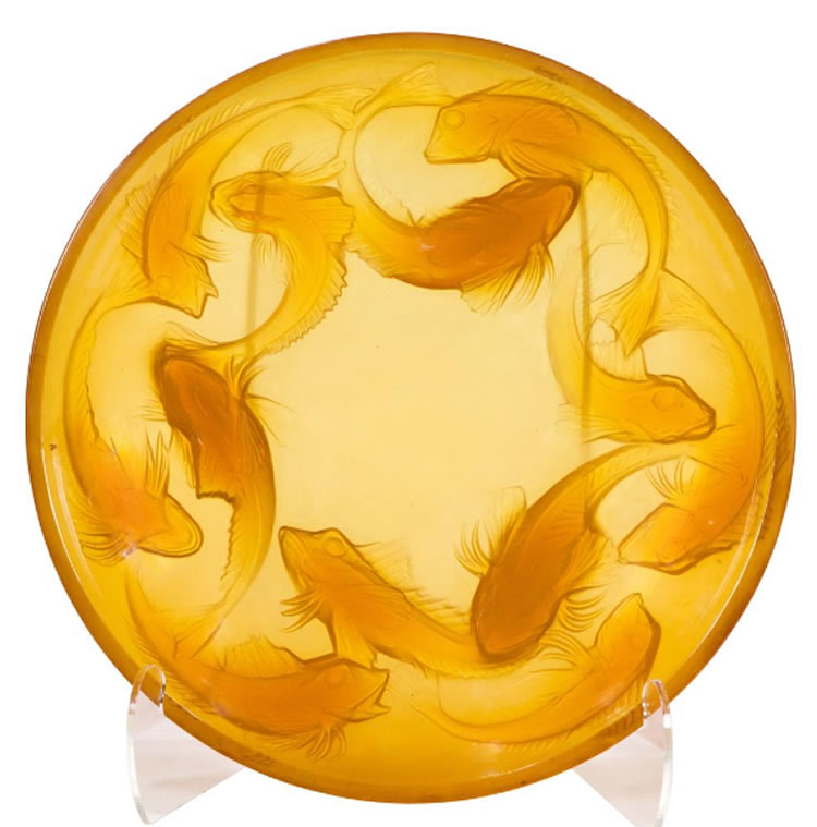 R. Lalique Martigues Shallow Bowl