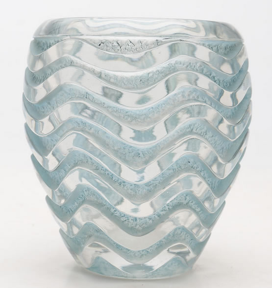 R. Lalique Meandres Vase