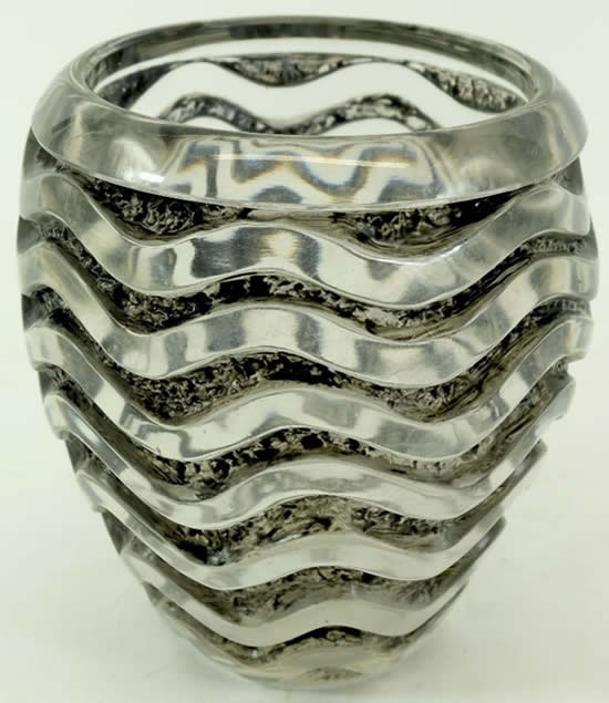R. Lalique Meandres Vase