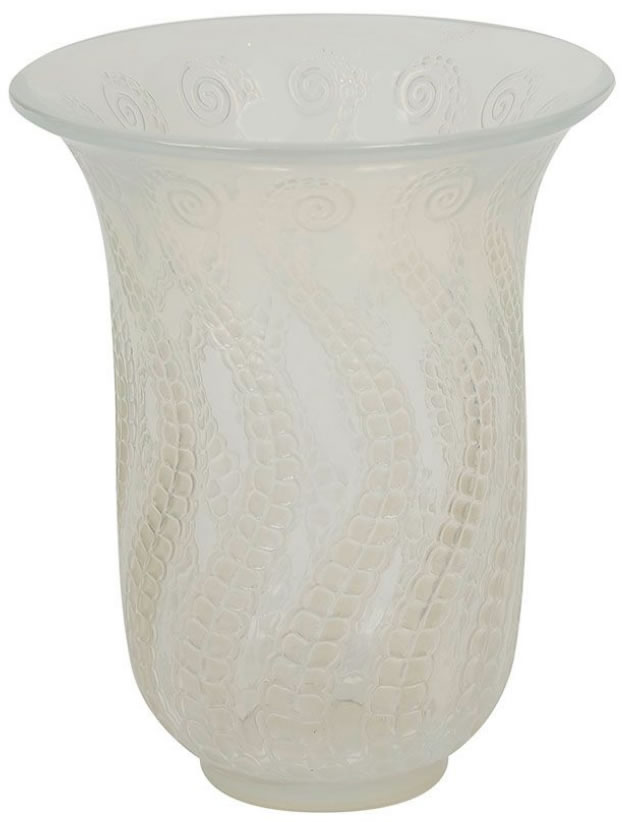 R. Lalique Meduse Vase