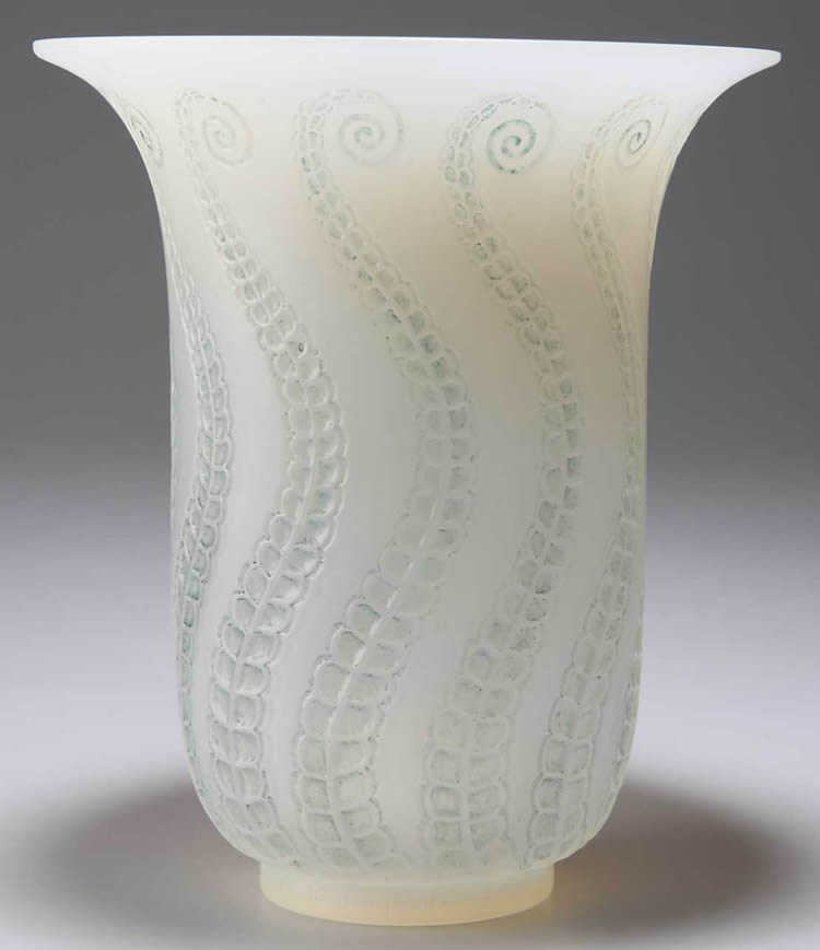 R. Lalique Meduse Vase