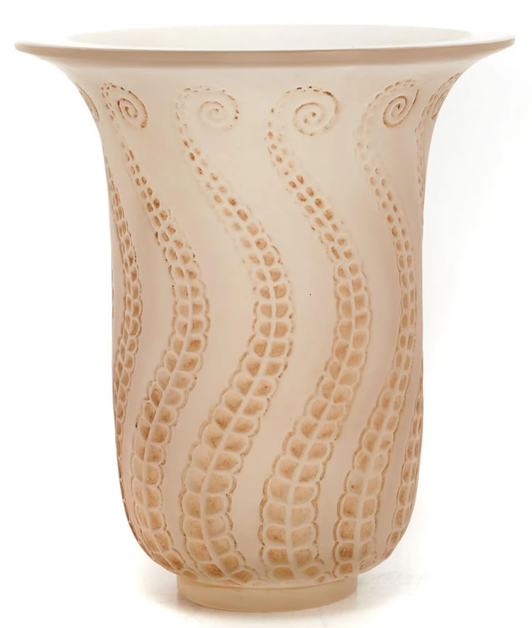 R. Lalique Meduse Vase
