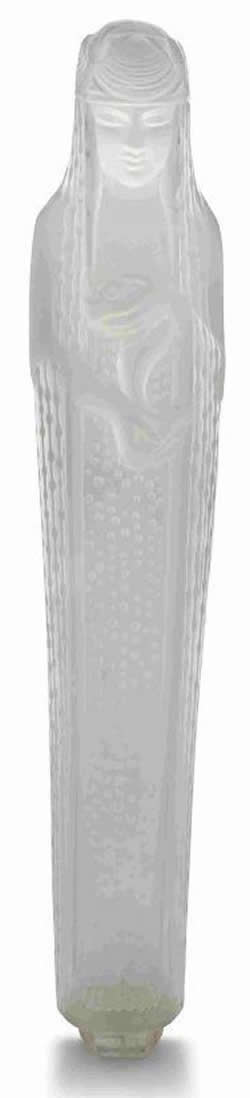 R. Lalique Source De La Fontaine Melite Statue