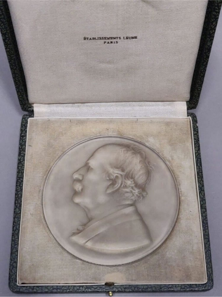 Rene Lalique Marcelin Berthelot Medallion