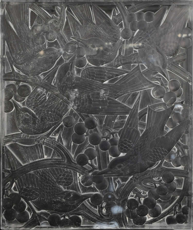 R. Lalique Merles-Et-Raisins-1C Panel