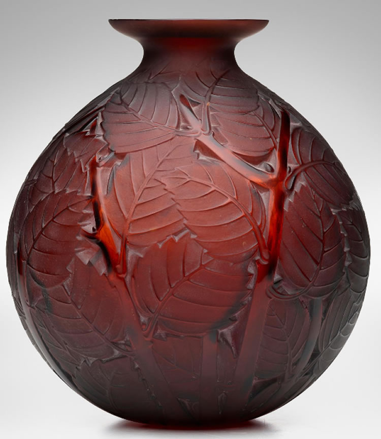 R. Lalique Milan Vase