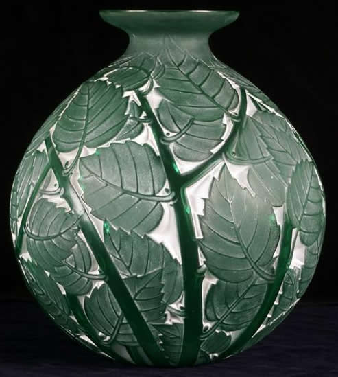 R. Lalique Milan Vase