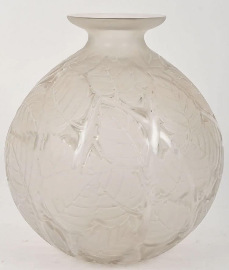 R. Lalique Milan Vase