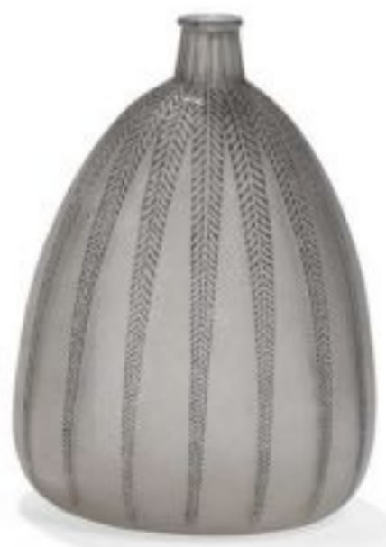 R. Lalique Mimosa Vase