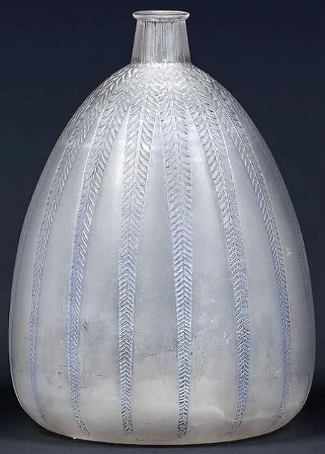 R. Lalique Mimosa Vase