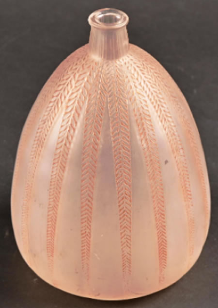 R. Lalique Mimosa Vase