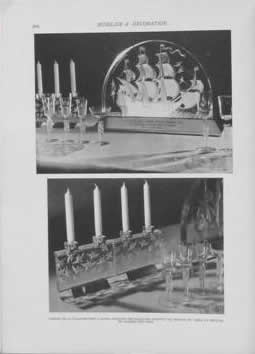 Rene Lalique Mobilier Et Decoration August 1938 Magazine