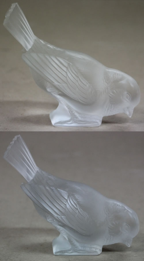 R. Lalique Moineau Hardi Paperweight