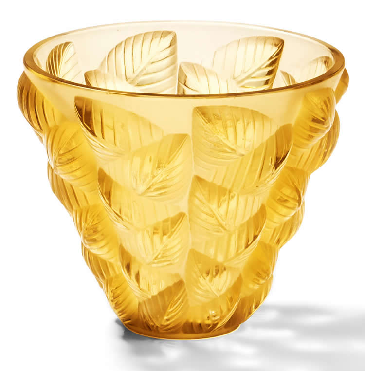 R. Lalique Moissac Vase