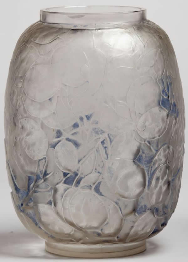 R. Lalique Monnaie du Pape Vase