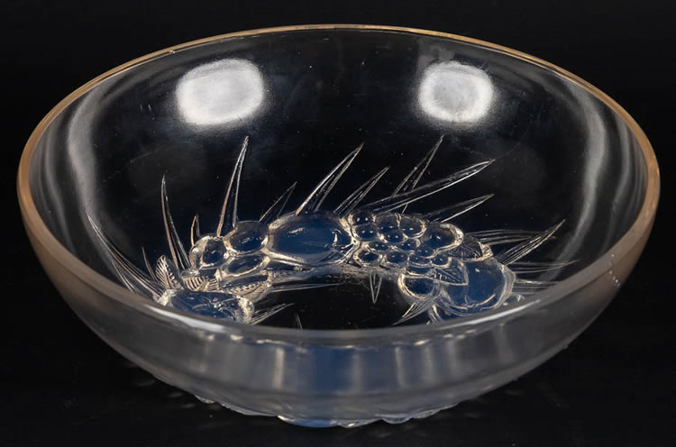 R. Lalique Mont Dore Bowl