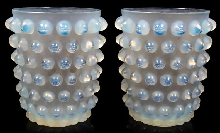R. Lalique Mossi Vase
