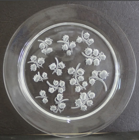 R. Lalique Muguet Assiette