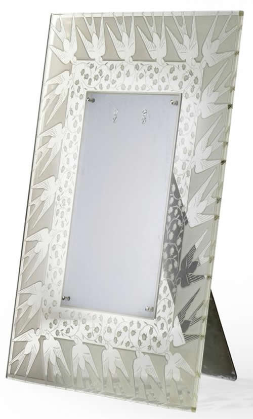 R. Lalique Muguet et Hirondelles Frame