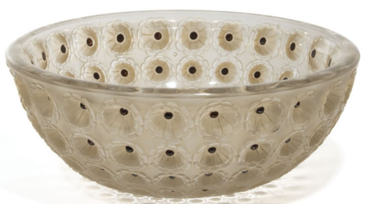 R. Lalique Nemours Bowl