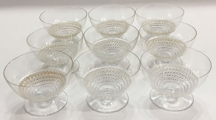 R. Lalique Nippon Champagne Glass