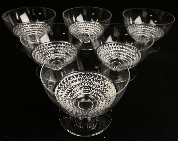 R. Lalique Nippon Champagne Glass