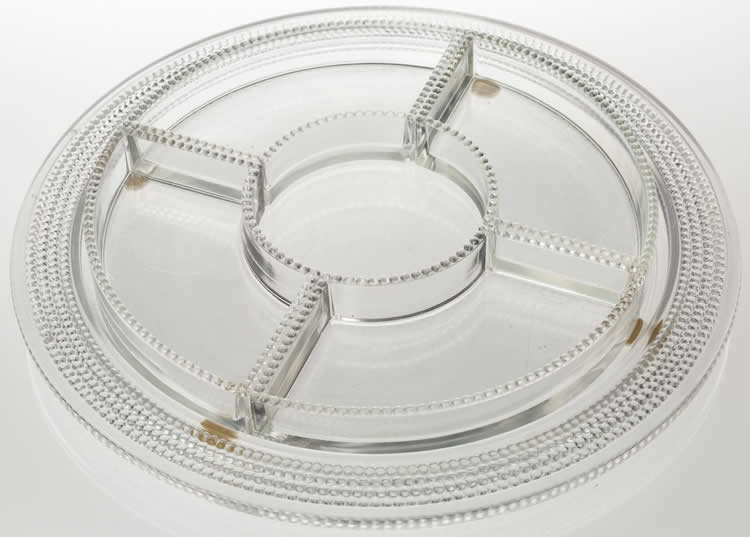 R. Lalique Nippon-5 Hors D'oeuvre Tray