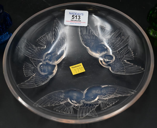 R. Lalique Nonnettes Bowl
