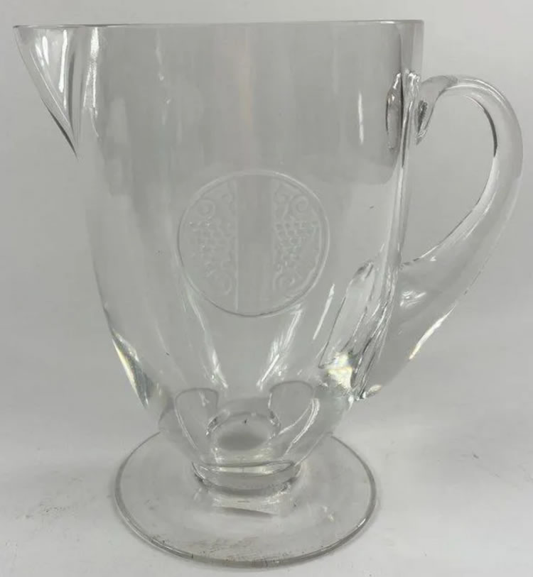 R. Lalique Obernai Pitcher