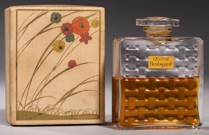 R. Lalique Oeillet Perfume Bottle