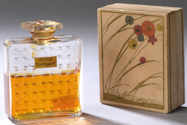 R. Lalique Oeillet Perfume Bottle
