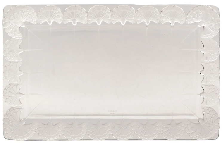 R. Lalique Oeillets Tray