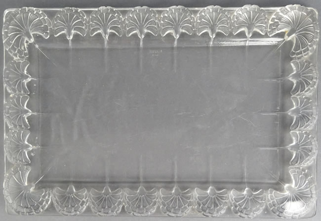 R. Lalique Oeillets Tray