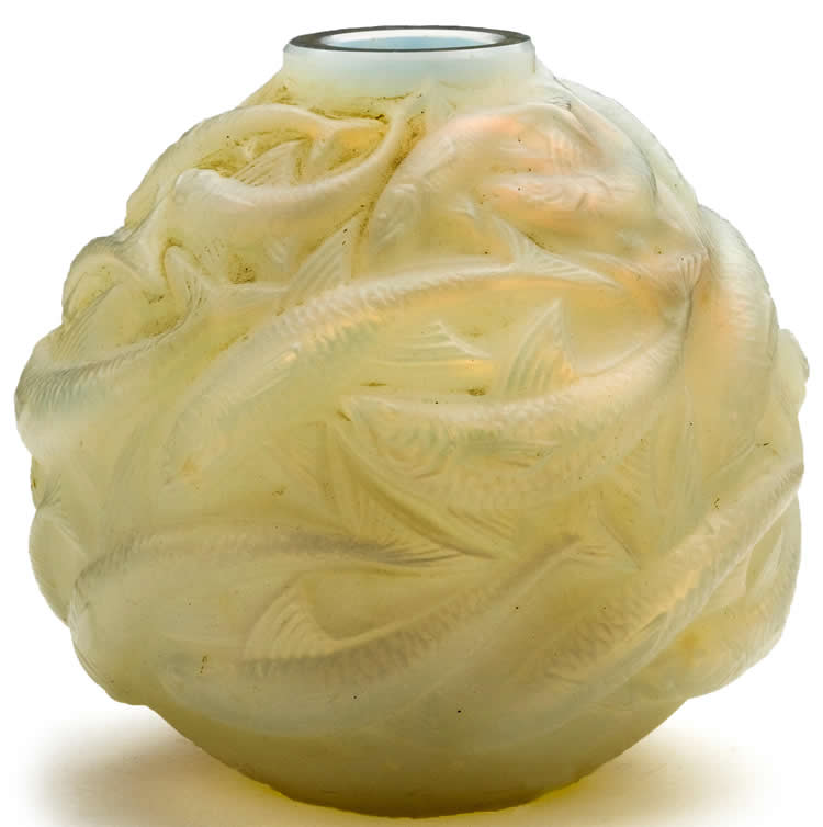 R. Lalique Oleron Vase