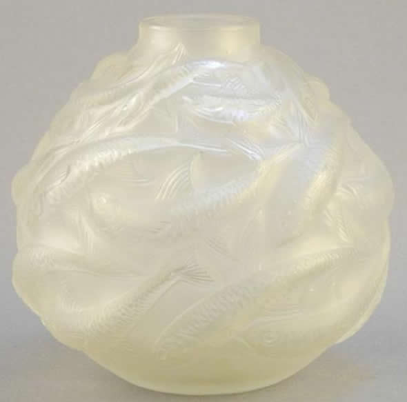 R. Lalique Oleron Vase