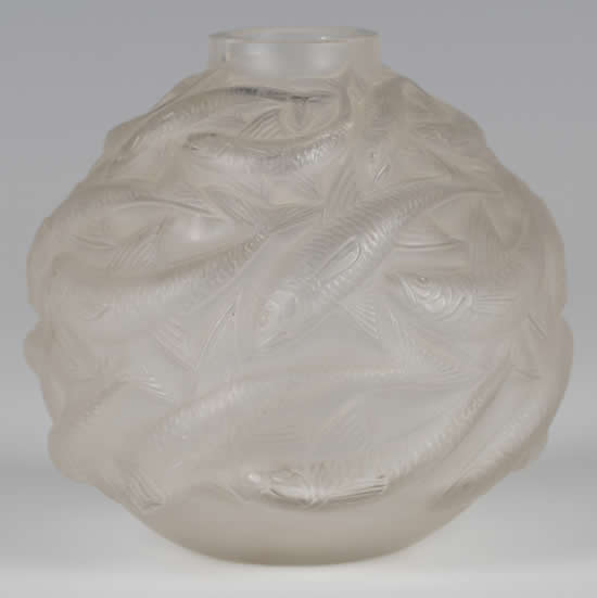 R. Lalique Oleron Vase