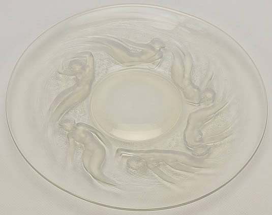 R. Lalique Ondines Assiette