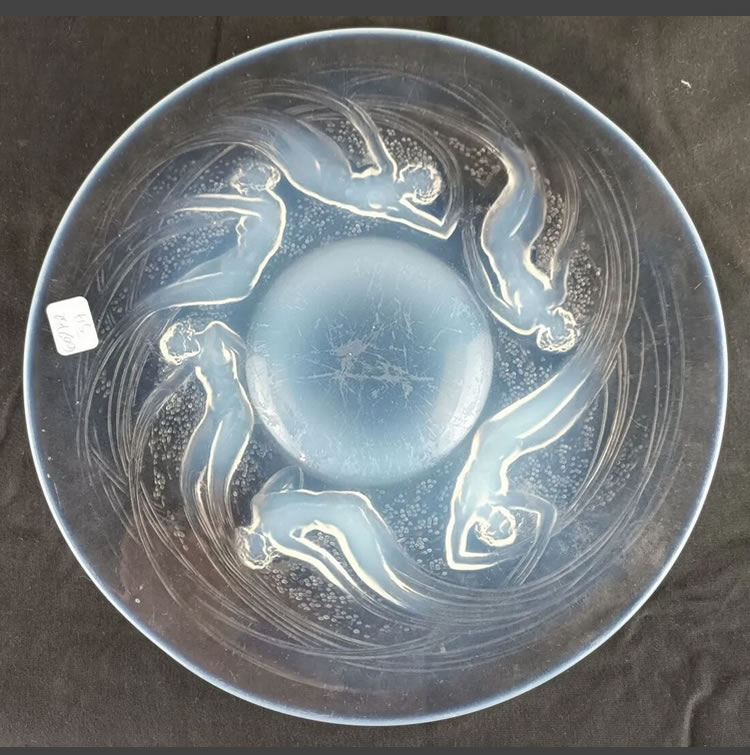 R. Lalique Ondines Assiette