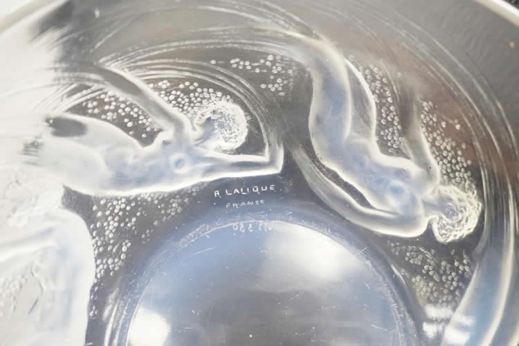 R. Lalique Ondines Bowl