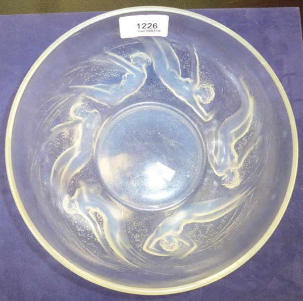 R. Lalique Ondines Bowl
