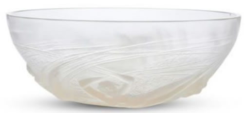R. Lalique Ondines Bowl