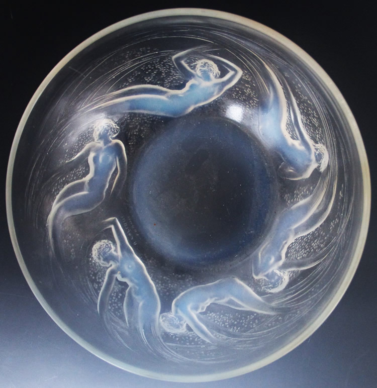 R. Lalique Ondines Bowl